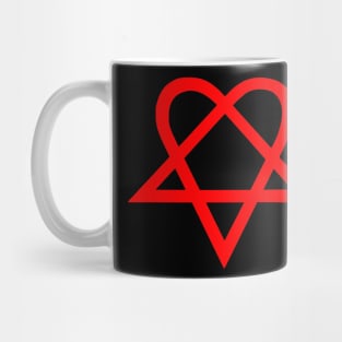 Heartagram Bam Margera HIM Mug